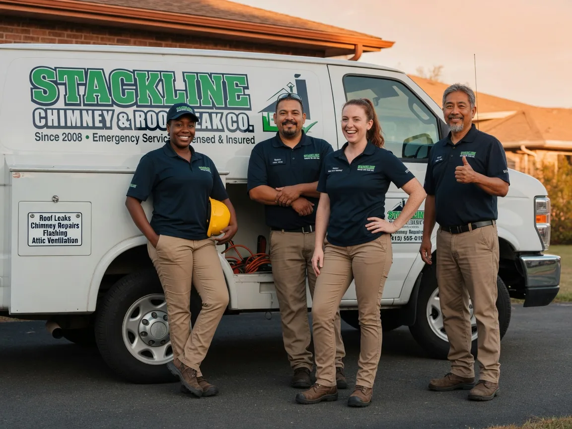 Chimney flashing repair company in Toledo, IL